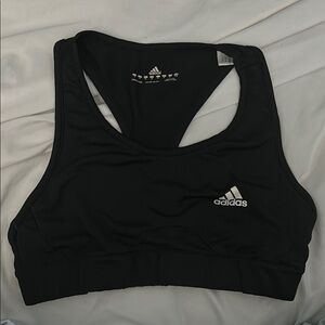 Adidas Women's Black Racerback Sports Bra